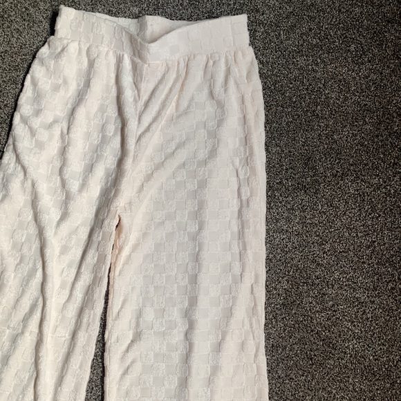 tan checkered pants - Picture 2 of 3